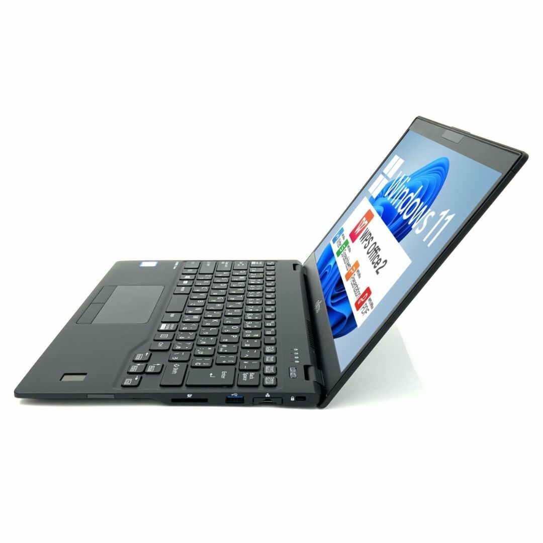 【Windows11】 【軽量777g】 FUJITSU LIFEBOOK U939 第8世代 Core i5 8365U 4GB SSD120GB M.2 無線LAN 13.3インチ フルHD Windows11 64bit WPS Office 中古パソコン ノートパソコン PC モバイルノート Notebook 【中古】 スマホ/家電/カメラのPC/タブレット(ノートPC)の商品写真