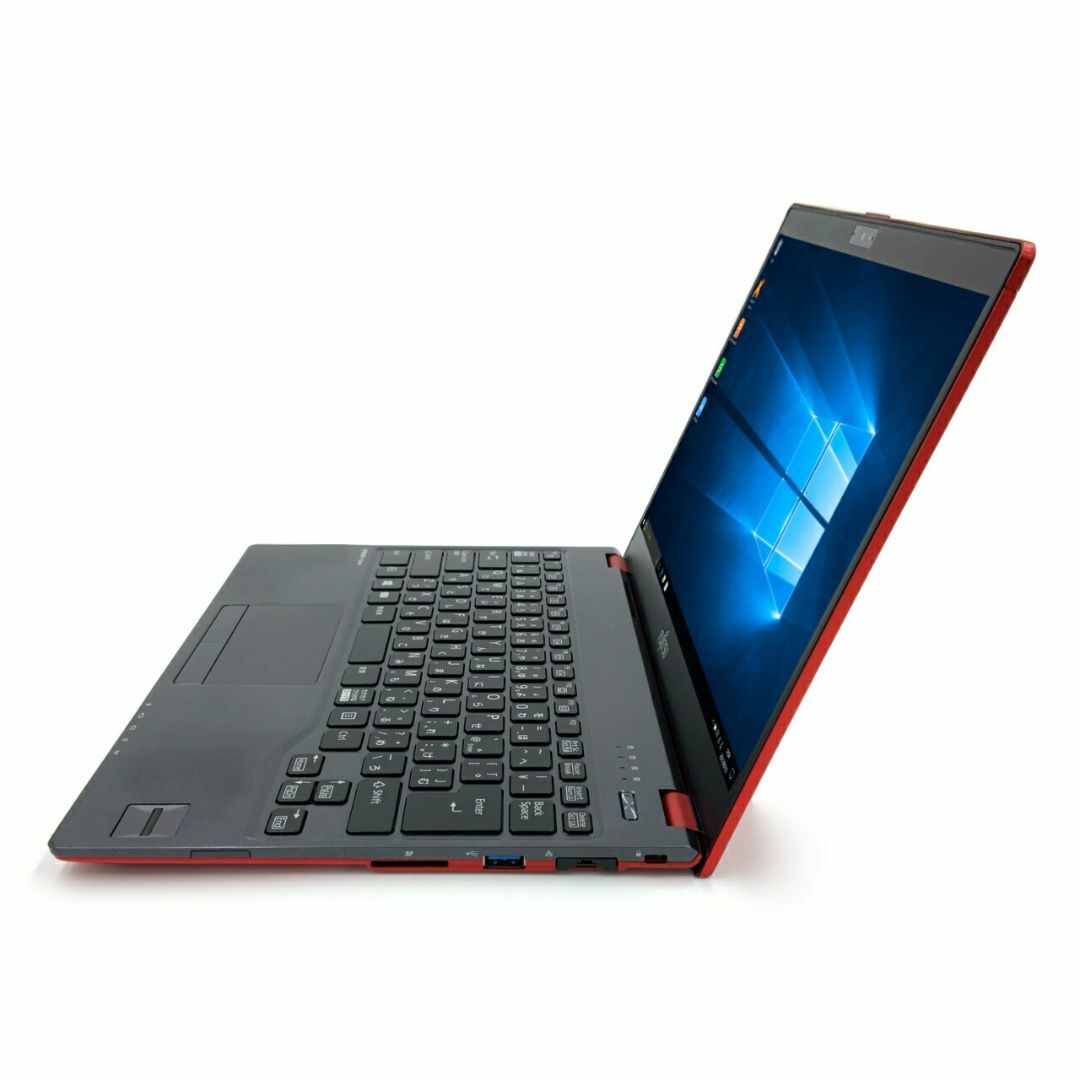 【軽量799g】 FUJITSU LIFEBOOK U937 第7世代 Celeron 3965U/2.20GHz 4GB SSD120GB M.2 Windows10 64bit WPS Office 13.3インチ フルHD カメラ 無線LAN 中古パソコン ノートパソコン モバイルノート Notebook 【中古】 スマホ/家電/カメラのPC/タブレット(ノートPC)の商品写真