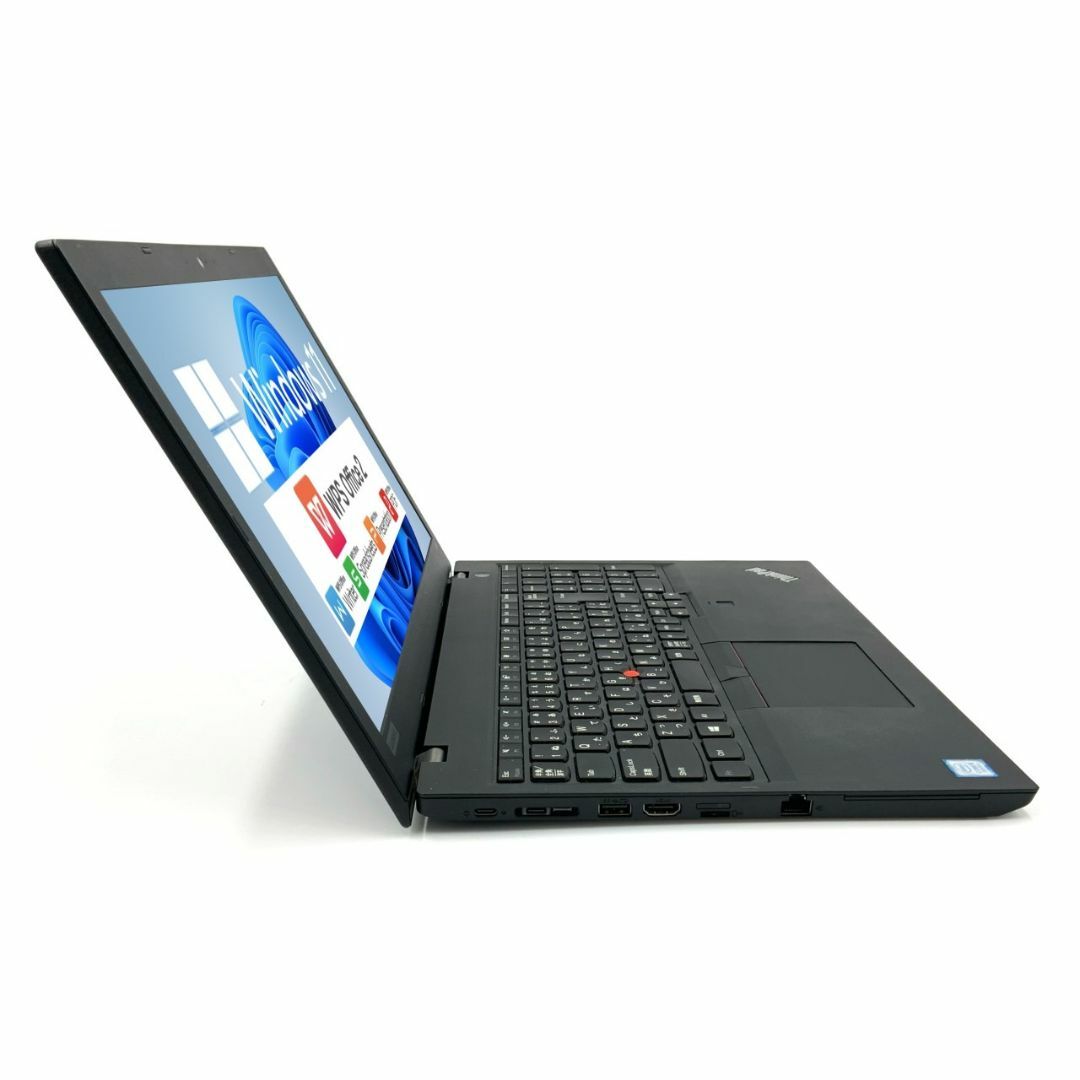 【薄型】【迷ったらコレ!】 Lenovo ThinkPad L580 第8世代 Core i5 8250U/1.60GHz 8GB HDD500GB Windows11 64bit WPSOffice 15.6インチ HD カメラ テンキー 無線LAN パソコン ノートパソコン PC Notebook
