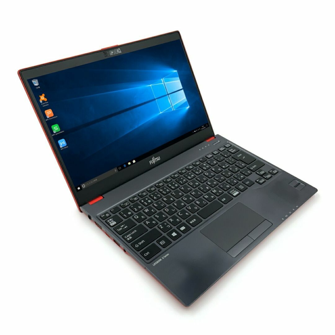 【軽量799g】 FUJITSU LIFEBOOK U937 第7世代 Celeron 3965U/2.20GHz 4GB 新品SSD480GB M.2 Windows10 64bit WPS Office 13.3インチ フルHD カメラ 無線LAN パソコン ノートパソコン モバイルノート Notebook 2