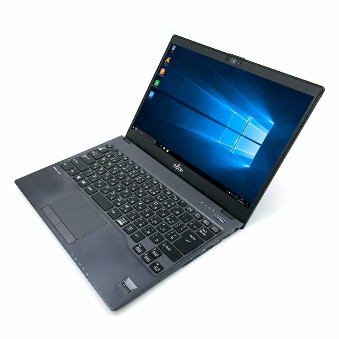 【軽量799g】 FUJITSU LIFEBOOK U937 第7世代 Celeron 3965U/2.20GHz 8GB SSD120GB M.2 Windows10 64bit WPS Office 13.3インチ フルHD カメラ 無線LAN 中古パソコン ノートパソコン モバイルノート Notebook 【中古】 スマホ/家電/カメラのPC/タブレット(ノートPC)の商品写真