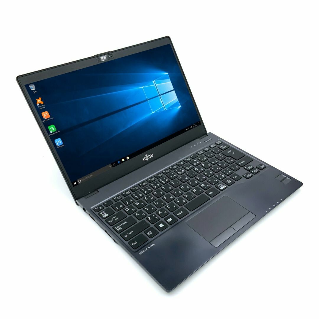 【軽量799g】 FUJITSU LIFEBOOK U937 第7世代 Celeron 3965U/2.20GHz 8GB 新品SSD2TB M.2 Windows10 64bit WPS Office 13.3インチ フルHD カメラ 無線LAN パソコン ノートパソコン モバイルノート Notebook 2