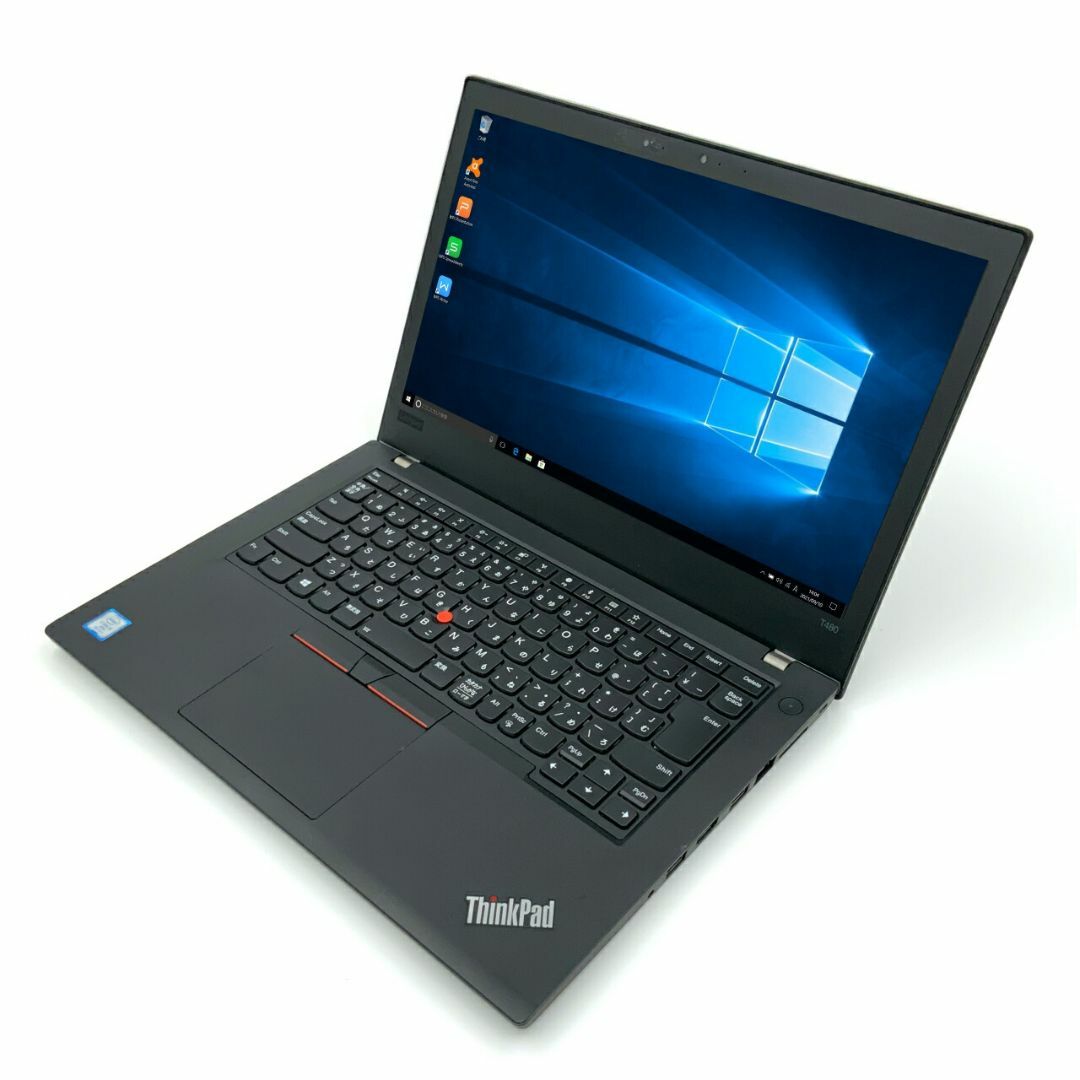 【パフォーマンスを追求したビジネスノート】 Lenovo ThinkPad T480 第8世代 Core i5 8250U/1.60GHz 8GB  HDD250GB Windows10 64bit WPSOffice 14インチ フルHD カメラ 無線LAN 中古パソコン ノートパソコン ...