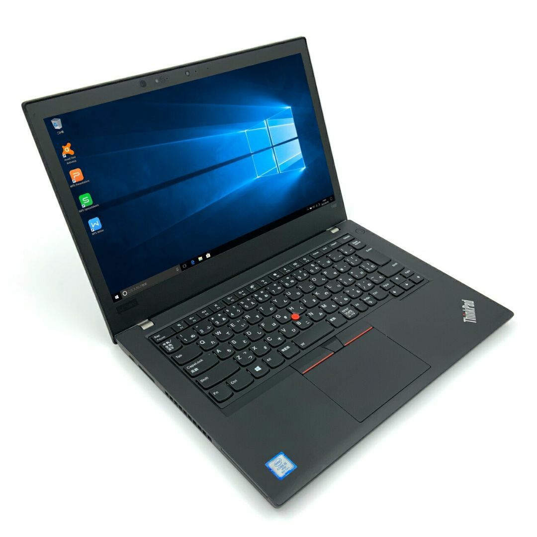 【パフォーマンスを追求したビジネスノート】 Lenovo ThinkPad T480 第8世代 Core i5 8250U/1.60GHz 16GB HDD500GB Windows10 64bit WPSOffice 14インチ フルHD カメラ 無線LAN パソコン ノートパソコン モバイルノート PC Notebook 2