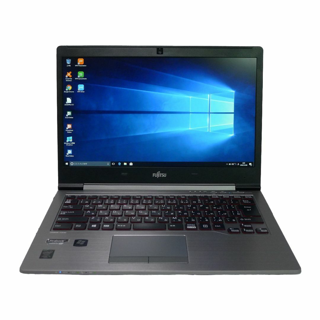 FUJITSU Notebook LIFEBOOK U745 Core i5 4GB 新品SSD960GB 無線LAN Windows10 64bitWPSOffice 14.0インチ モバイルノート  パソコン 【美品】 ノートパソコン