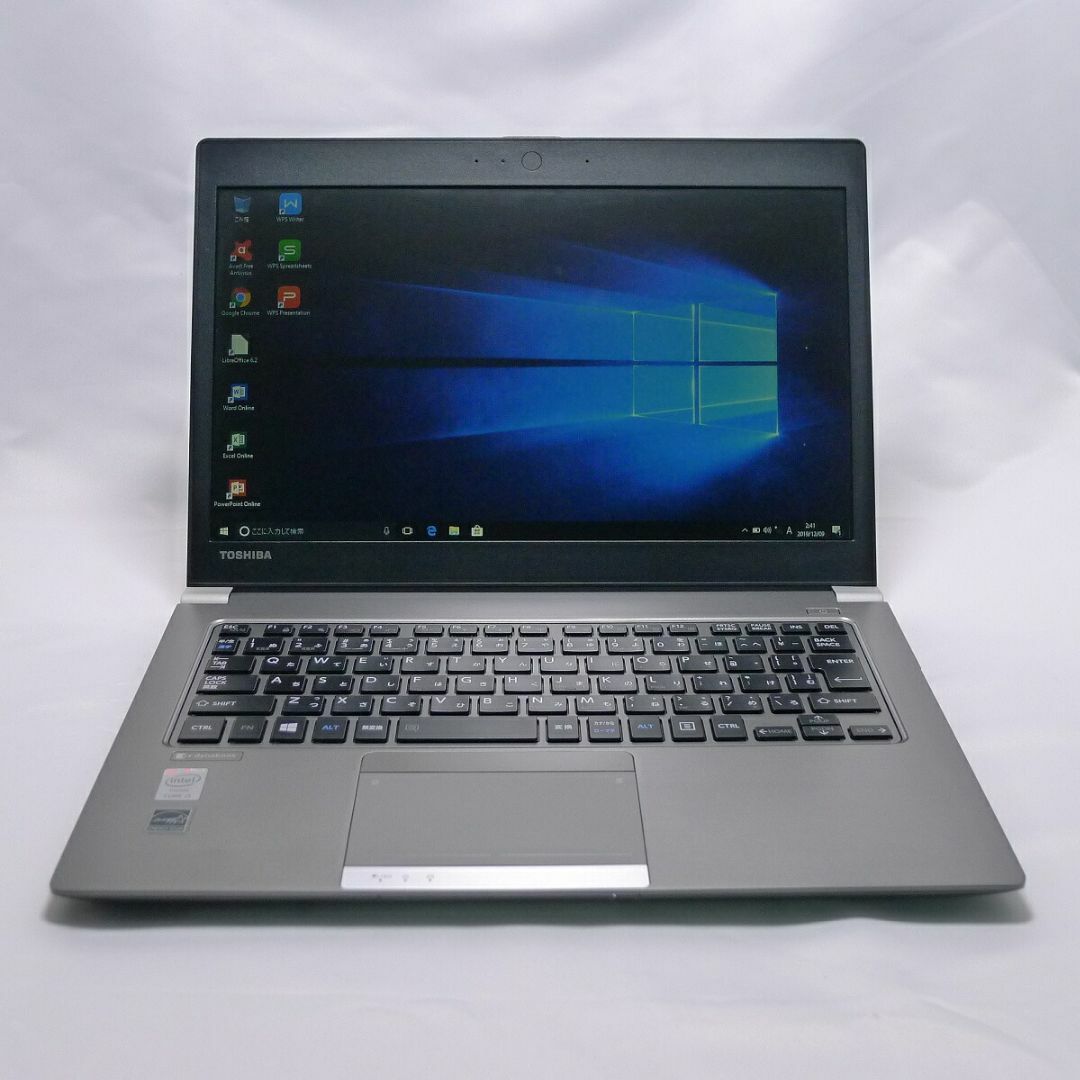 ドライブ無しTOSHIBA dynabook R634 Core i5 16GB SSD120GB 無線LAN Windows10 64bitWPSOffice 13.3インチ モバイルノート  パソコン  ノートパソコン
