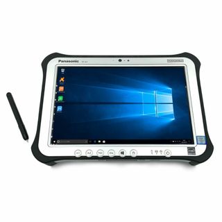 【業務用タブレット】【頑丈】 Panasonic パナソニック TOUGHPAD タフパッド FZ-G1 第6世代 Core i5 6300U/2.40GHz 4GB 新品SSD960GB 無線LAN Windows10 64bit WPSOffice 10.1インチ カメラ 中古パソコン タブレットPC ノートパソコン モバイルノート Notebook 【中古】(その他)