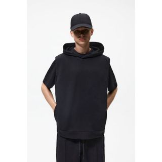 ザラ(ZARA)の【ZARA】テクニカルフーディスウェット(パーカー)