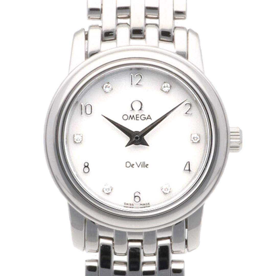 オメガ OMEGA デ・ヴィル プレステージ 腕時計 時計 ステンレススチール クオーツ レディース 1年保証