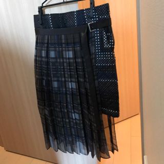 サカイ(sacai)のairachan専用(ひざ丈スカート)