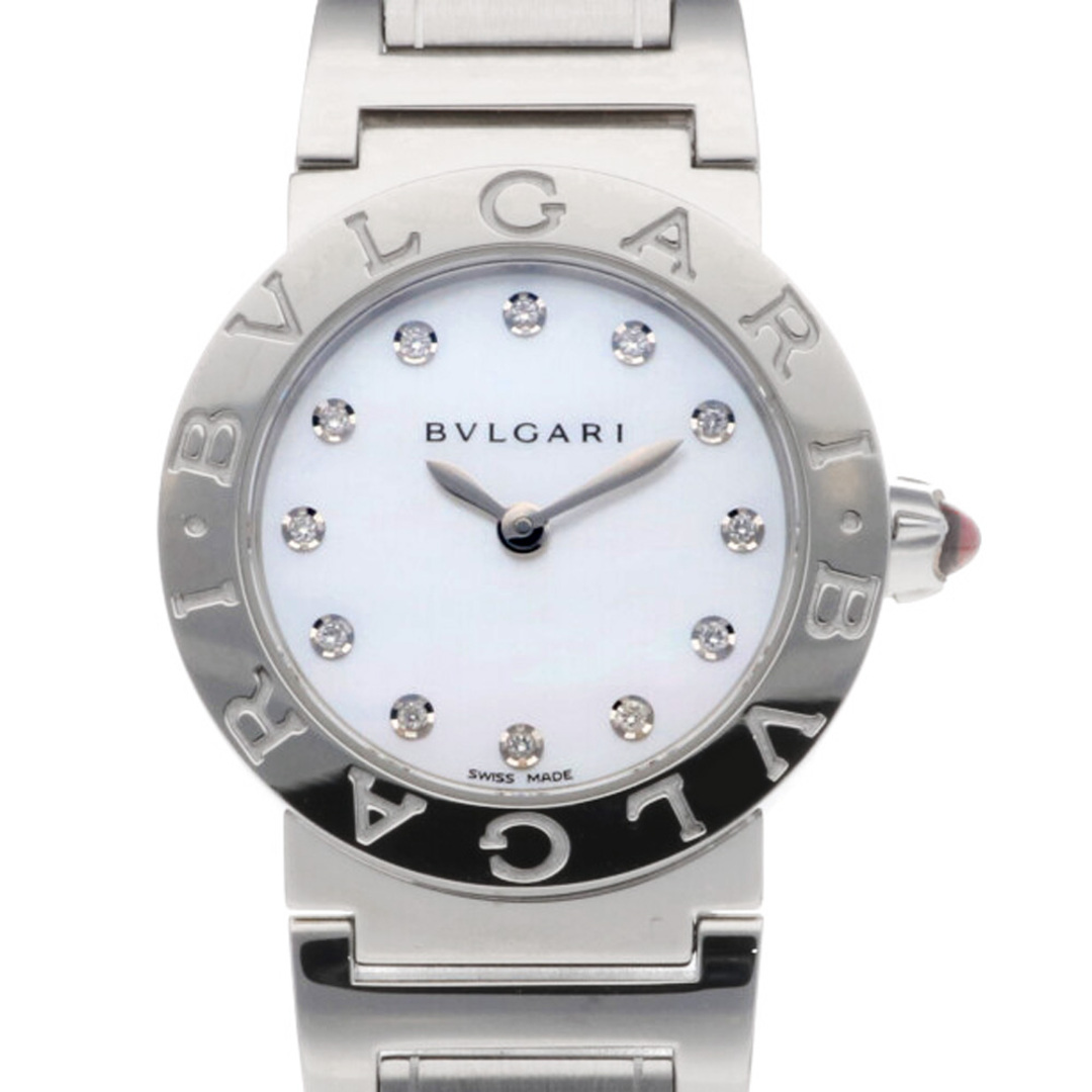 ブルガリ BVLGARI ブルガリブルガリ 腕時計 時計 ステンレススチール クオーツ レディース 1年保証