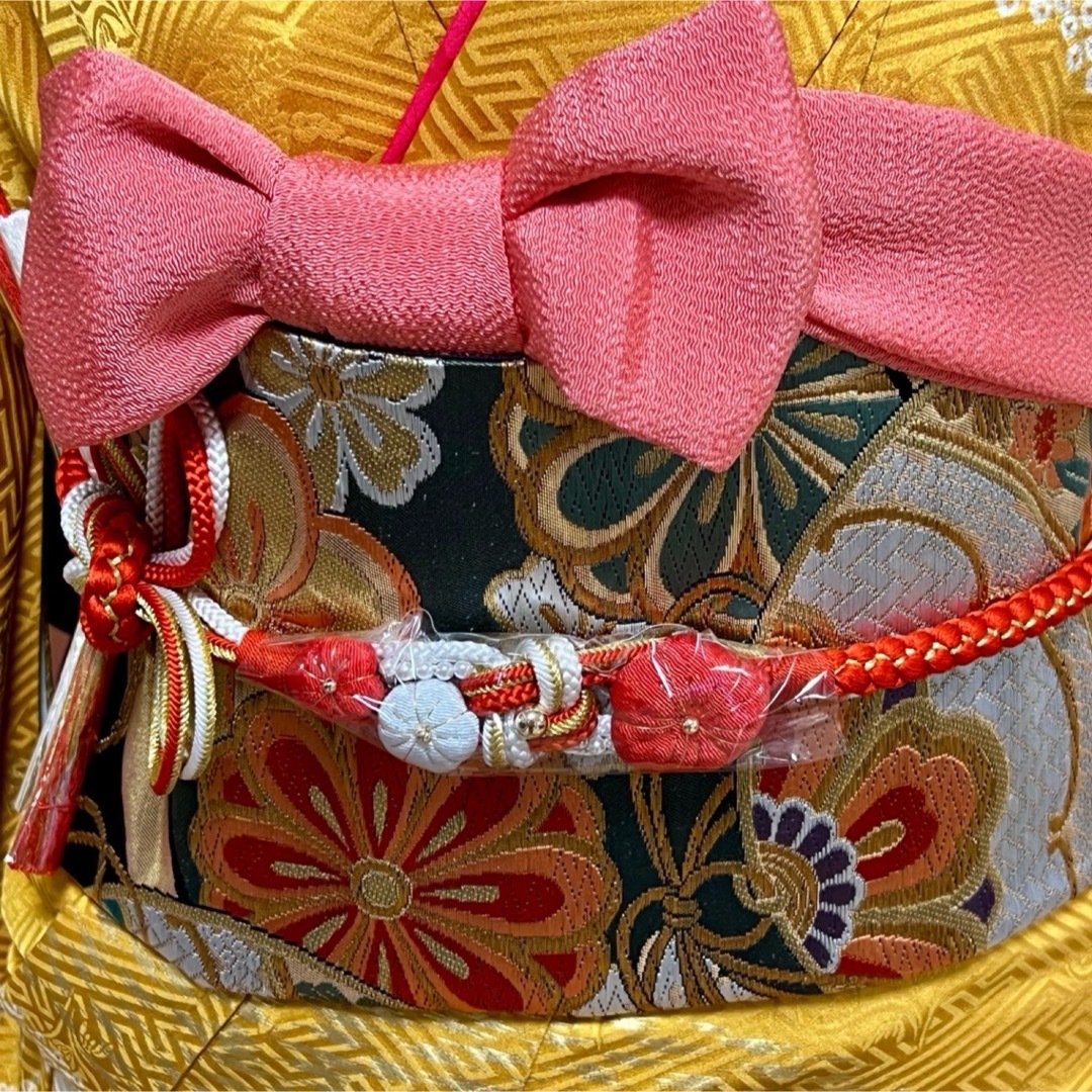 金駒刺繍 美品 正絹振袖 フルセット 成人式 着物 一式の通販 by きもの