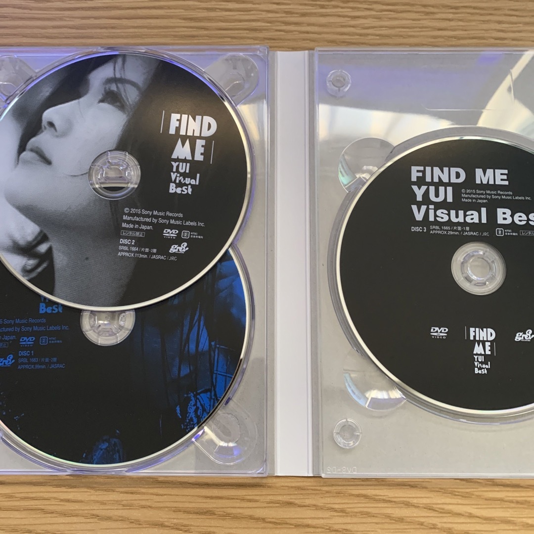 FIND　ME　YUI　Visual　Best（初回生産限定盤） DVD