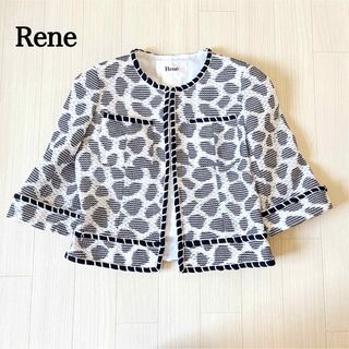 ReneRené ノーカラージャケットレディースの通販 点以上   ルネ