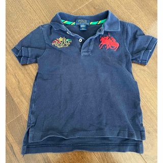 ポロラルフローレン(POLO RALPH LAUREN)の値下げ　ポロラルフローレン　ネイビー　ポロシャツ(Tシャツ/カットソー)