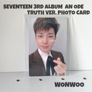 セブンティーン(SEVENTEEN)のSEVENTEEN An Ode Truth WONWOO ウォヌ トレカ(アイドルグッズ)