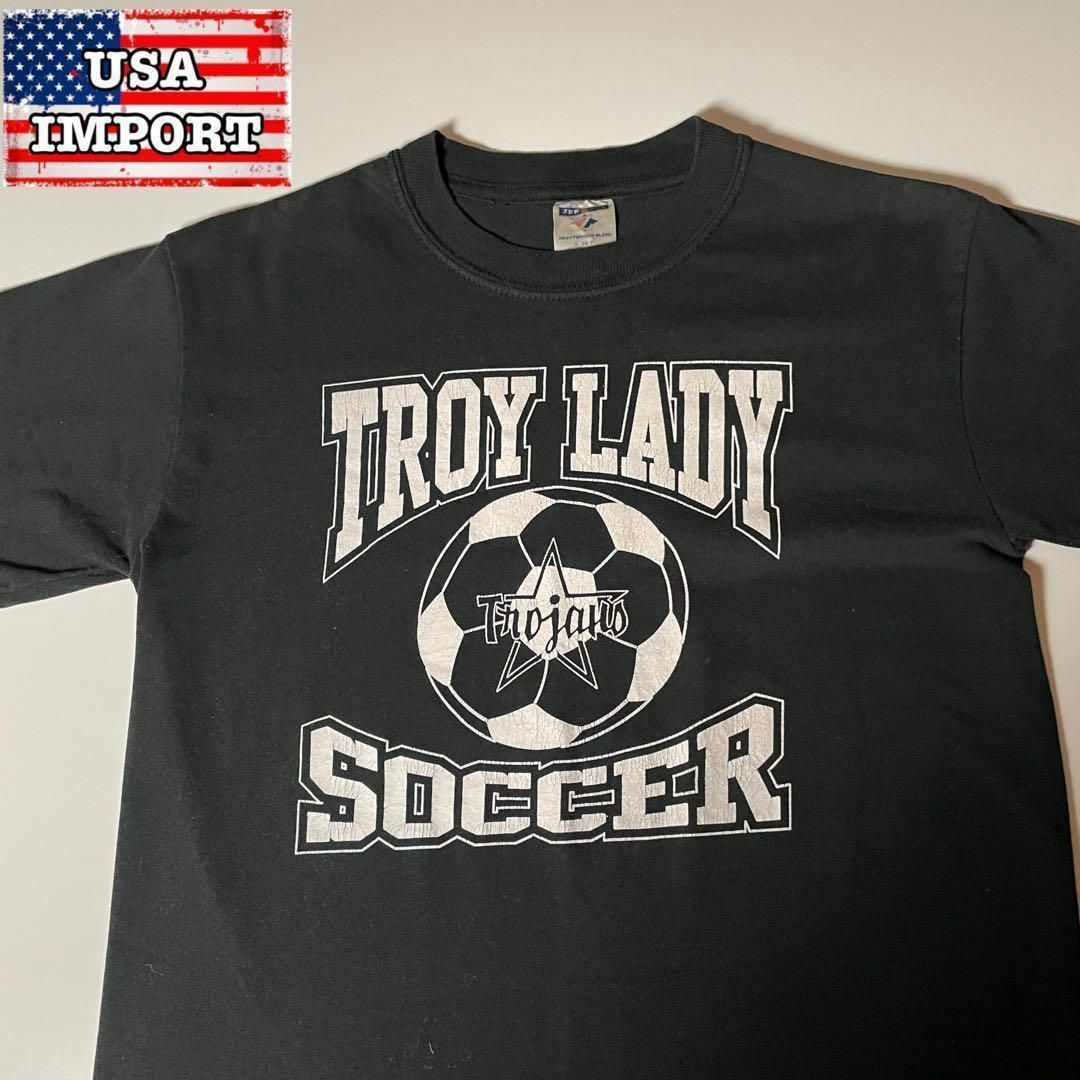 【アメリカ❗️】USAチームロゴTシャツtroy lady soccer