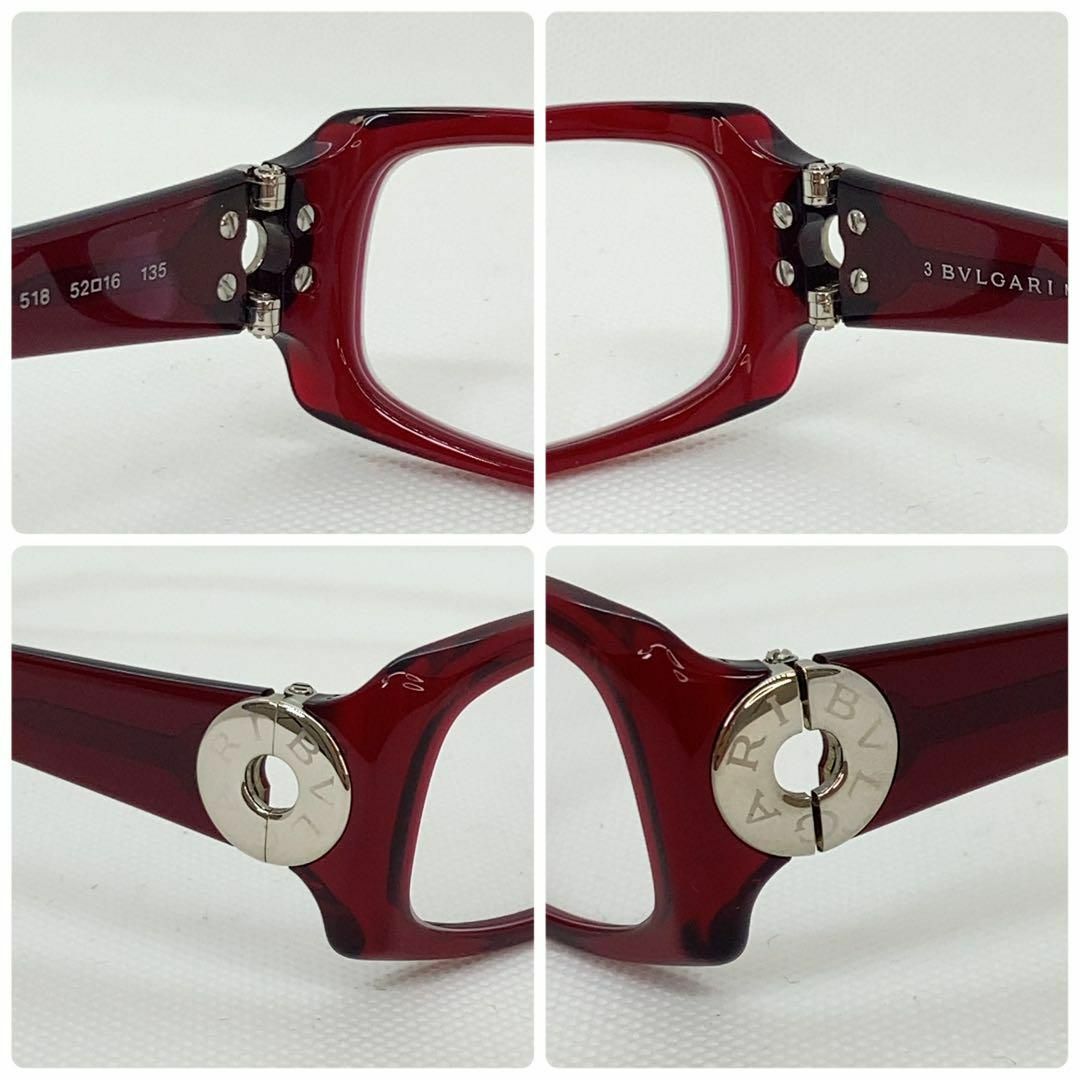 BVLGARI - 極美品 BVLGARI ブルガリ メガネフレーム アイウェア 4024A