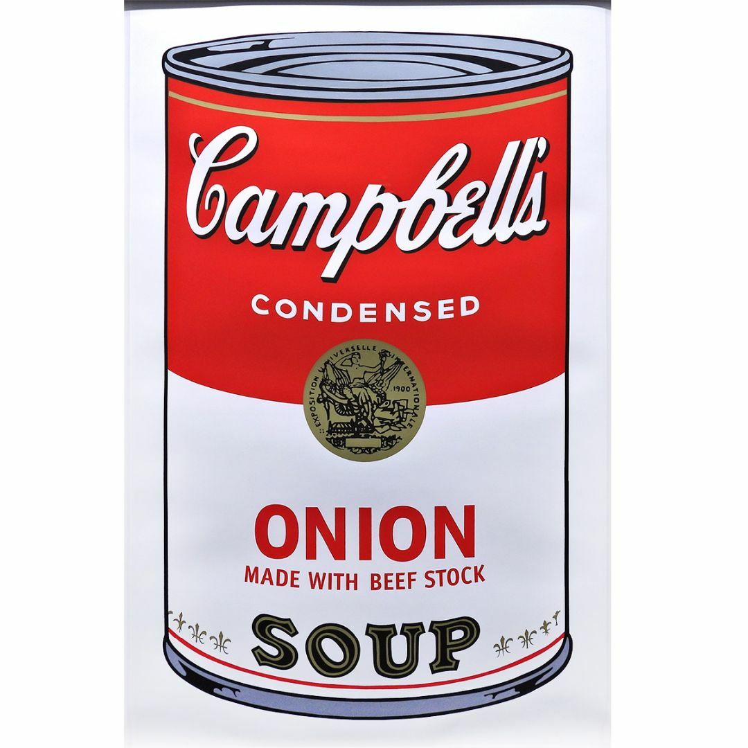 アンディ・ウォーホル ONION ポップアート キャンベル 版画 絵画 真作保証 アンディ・ウォーホル ONION ポップアート キャンベル 版画 絵画 真作保証