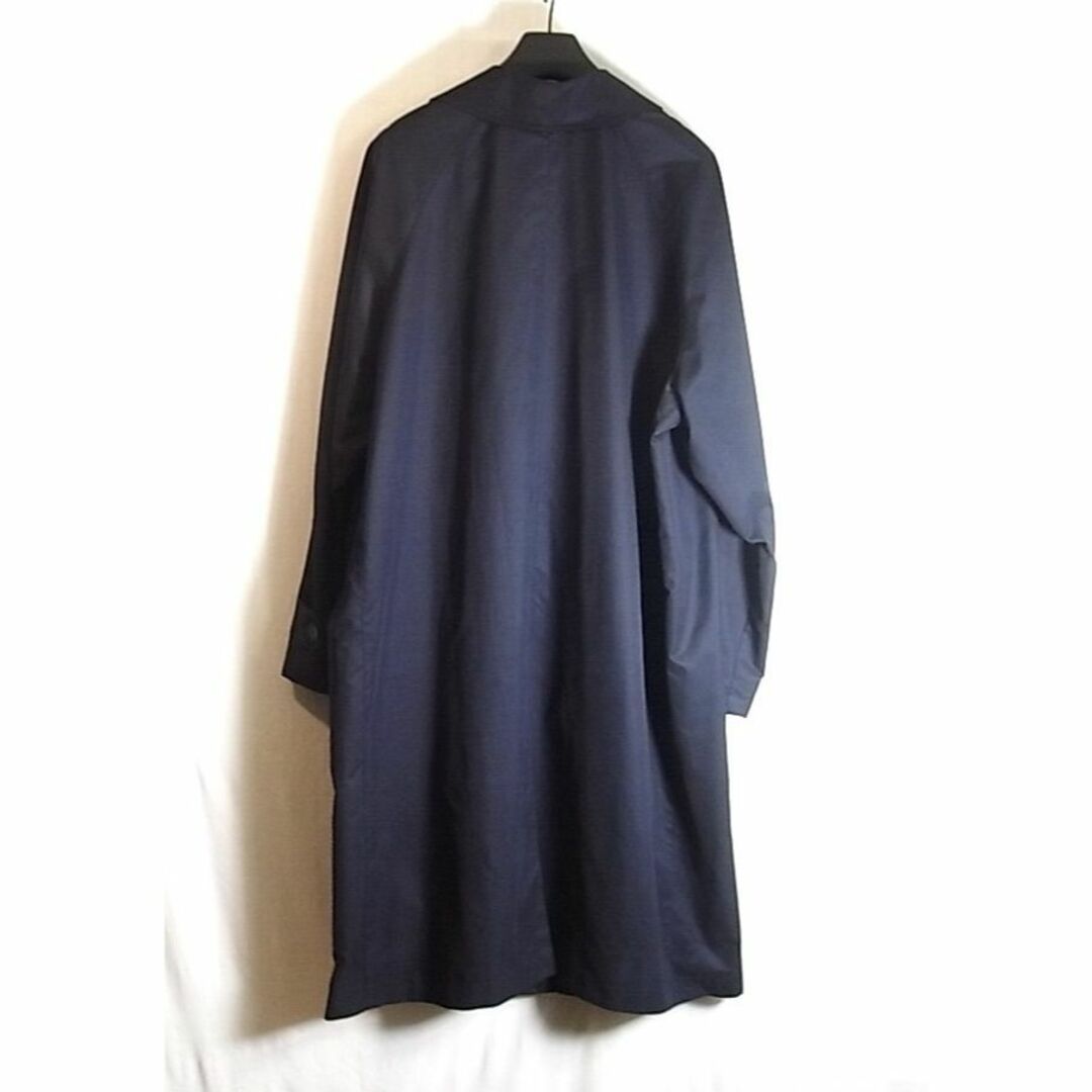 ☆美品☆Dunhill ステンカラーコート カシミヤ50% ネイビー サイズ50