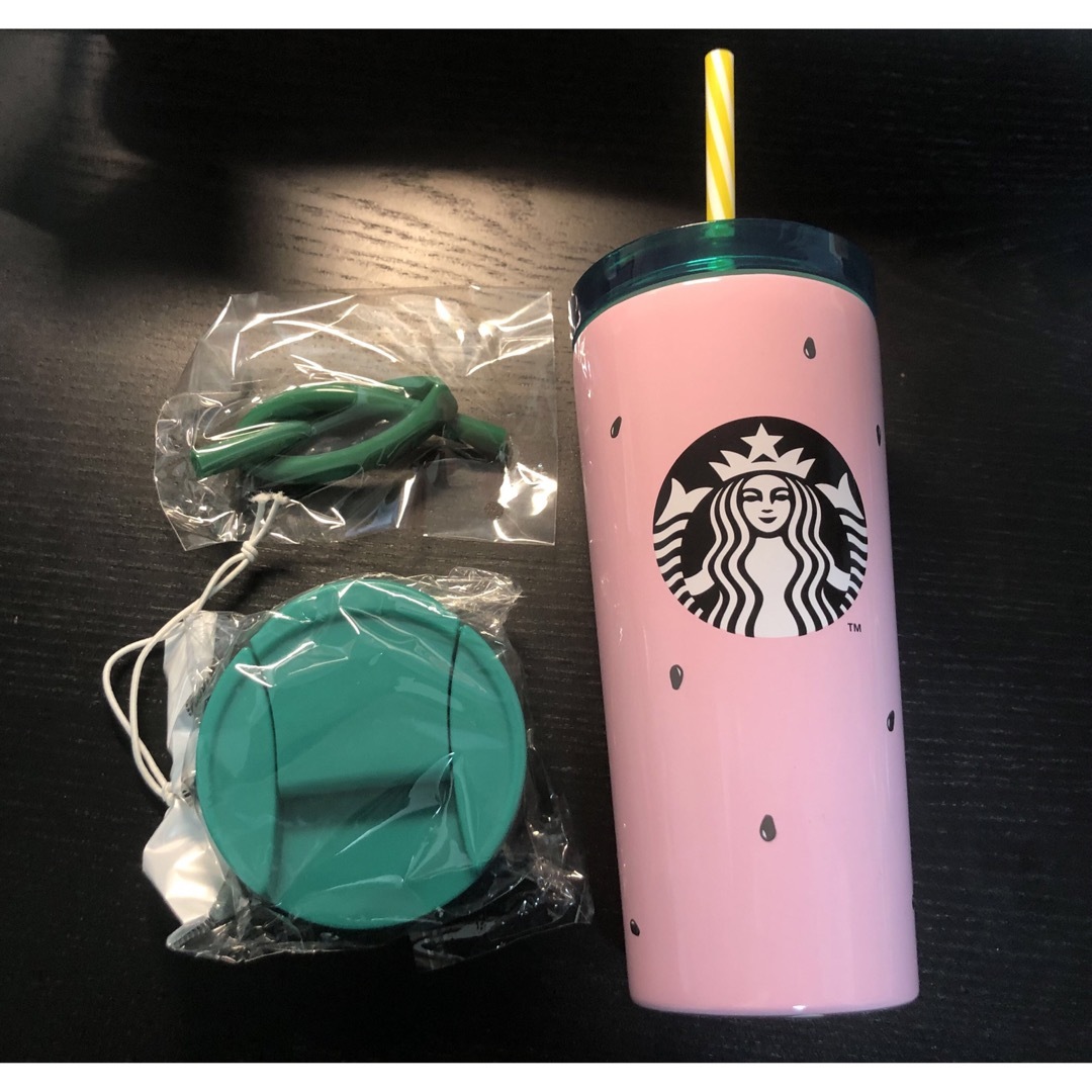新品未使用 スターバックス スイカ柄 タンブラー 新品未使用 スターバックス スイカ柄 タンブラー