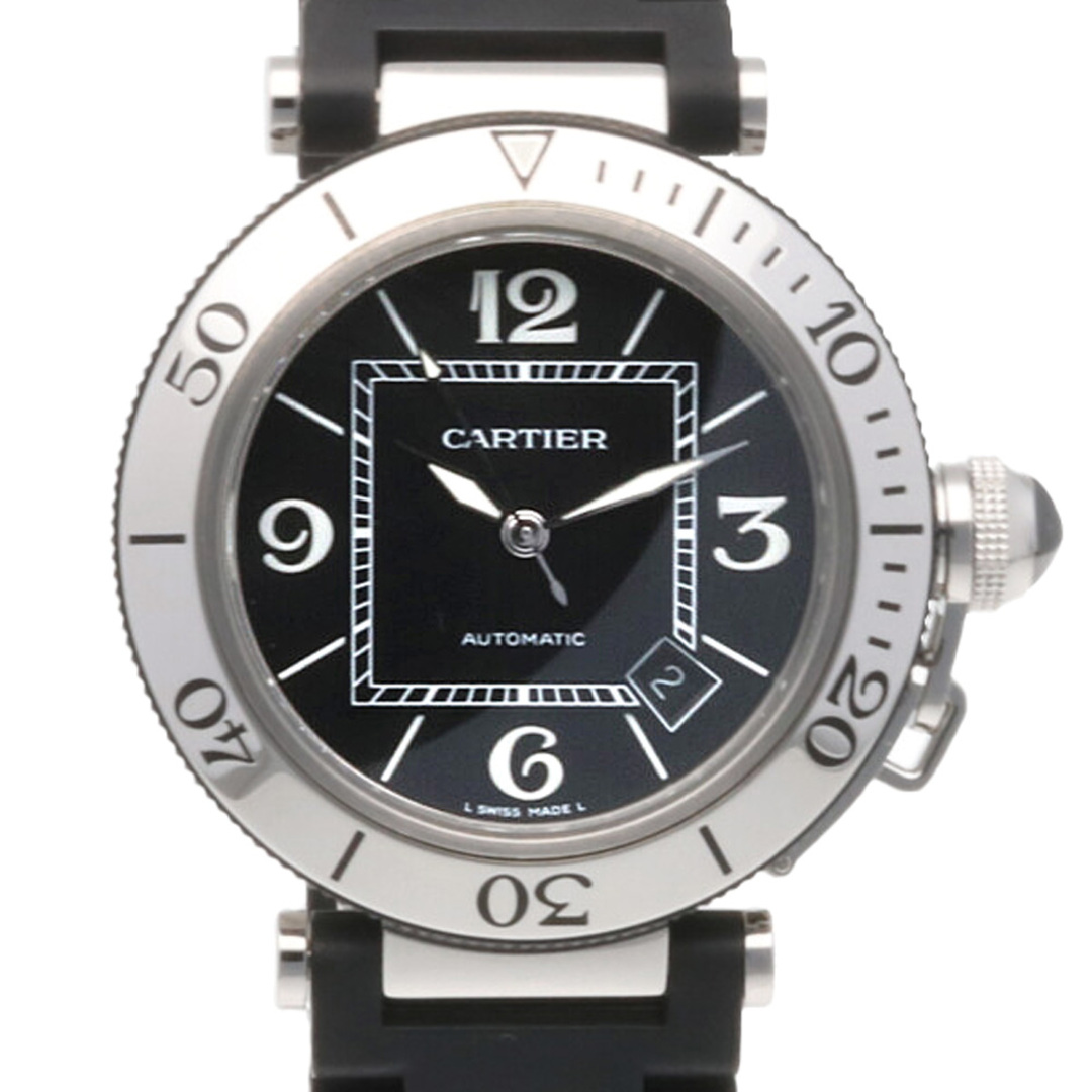 カルティエ CARTIER パシャ シータイマー 腕時計 時計 ステンレススチール W3107702 2790 自動巻き メンズ 1年保証