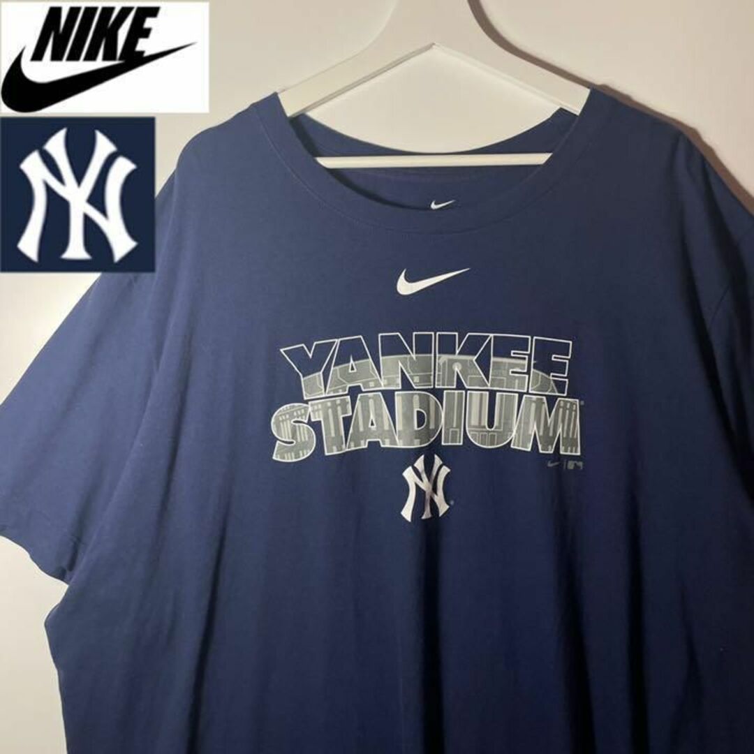 56cm身幅【USA IMPORT❗️】3XL NIKE ナイキ　ヤンキースビッグシルエット