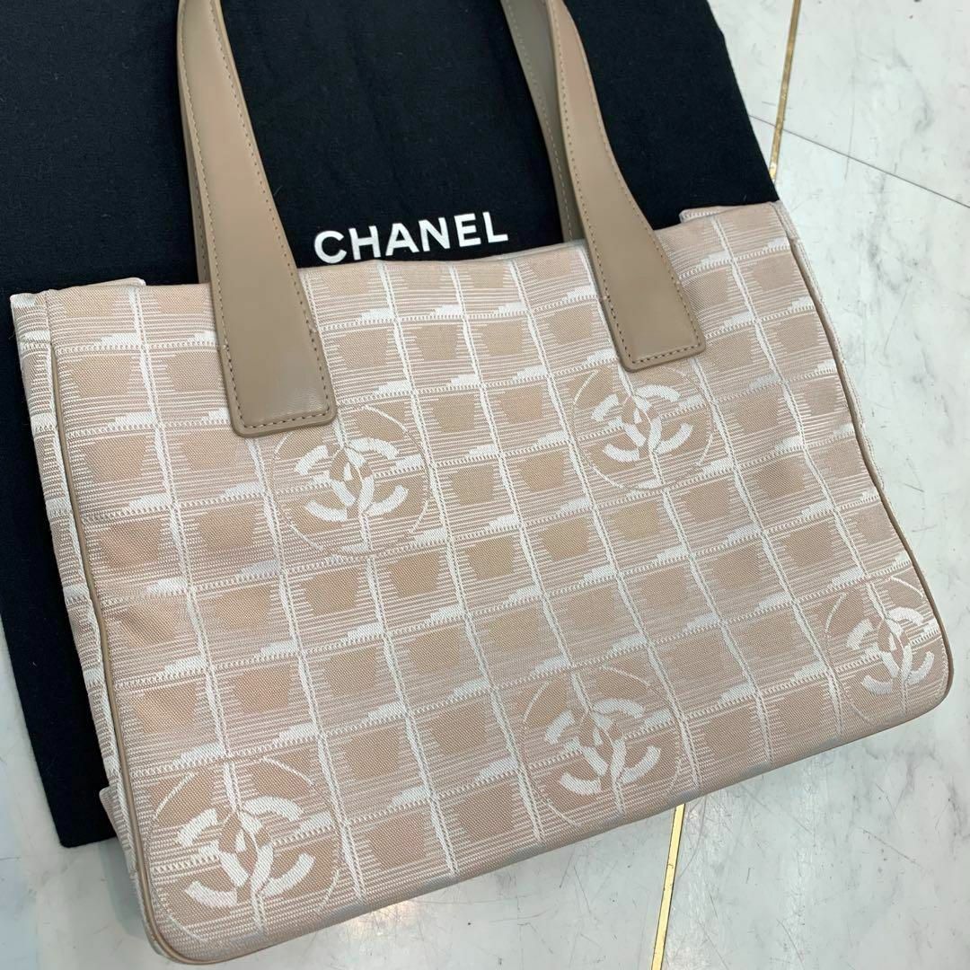 ☆超美品☆CHANEL ニュートラベルライン トートバッグ PM ベージュ