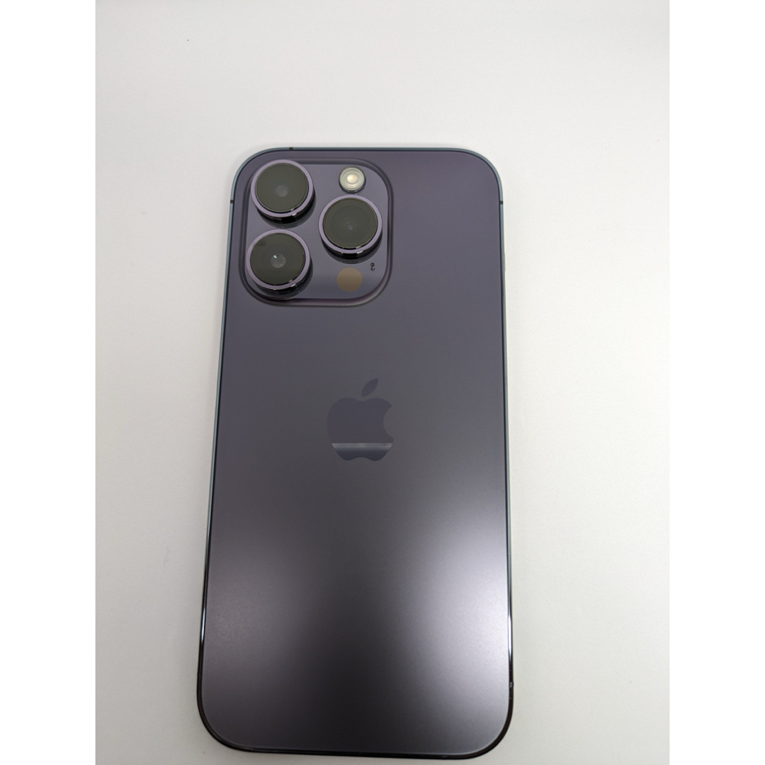 【美品】iPhone14 Pro 256GB ディープパープル　SIMフリー