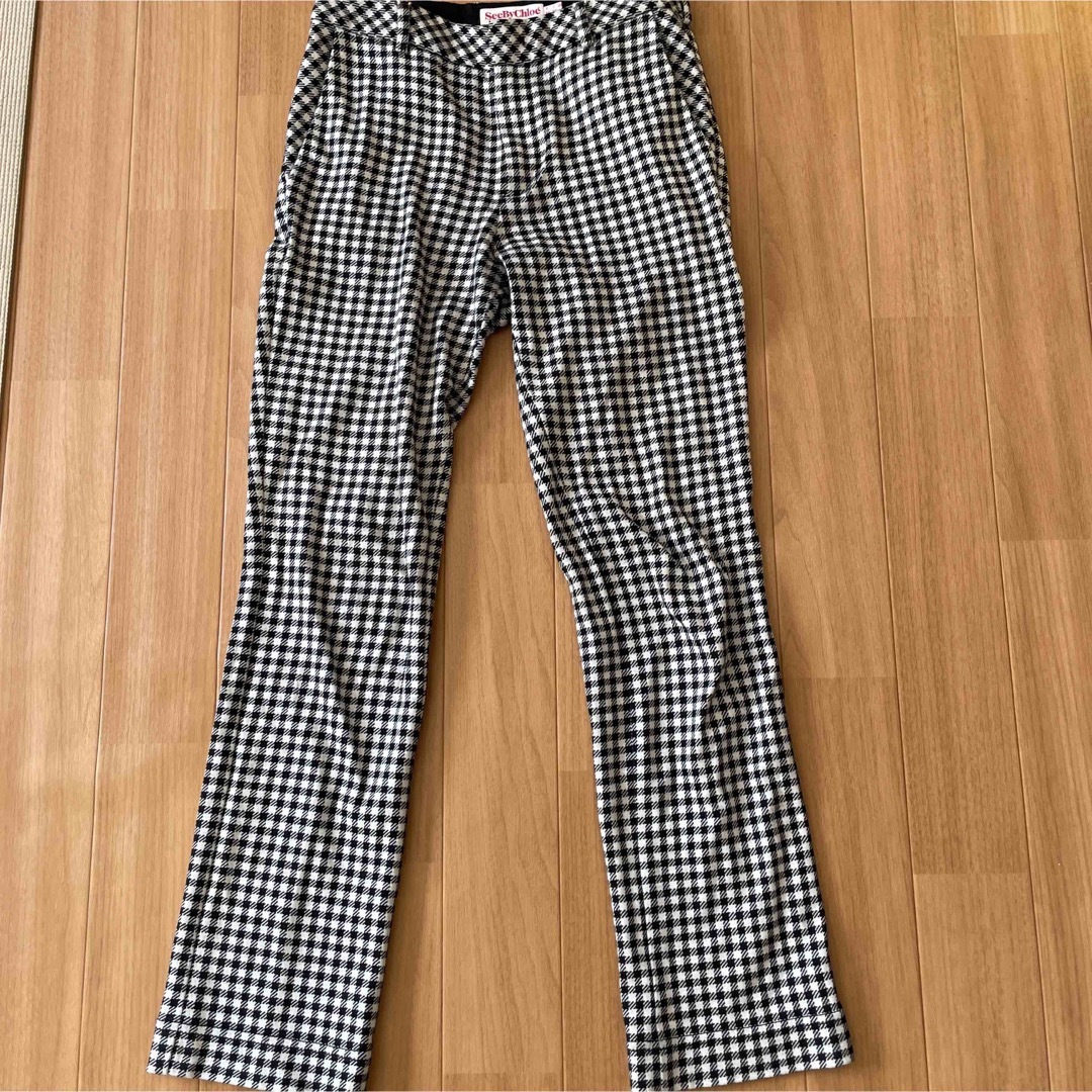 SEE BY CHLOE scallop pants.