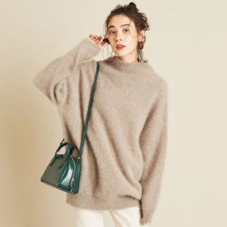 ビューティアンドユースユナイテッドアローズ(BEAUTY&YOUTH UNITED ARROWS)のBY∴ 【新品未使用】ヘアリーボトルネックニットプルオーバー(ニット/セーター)