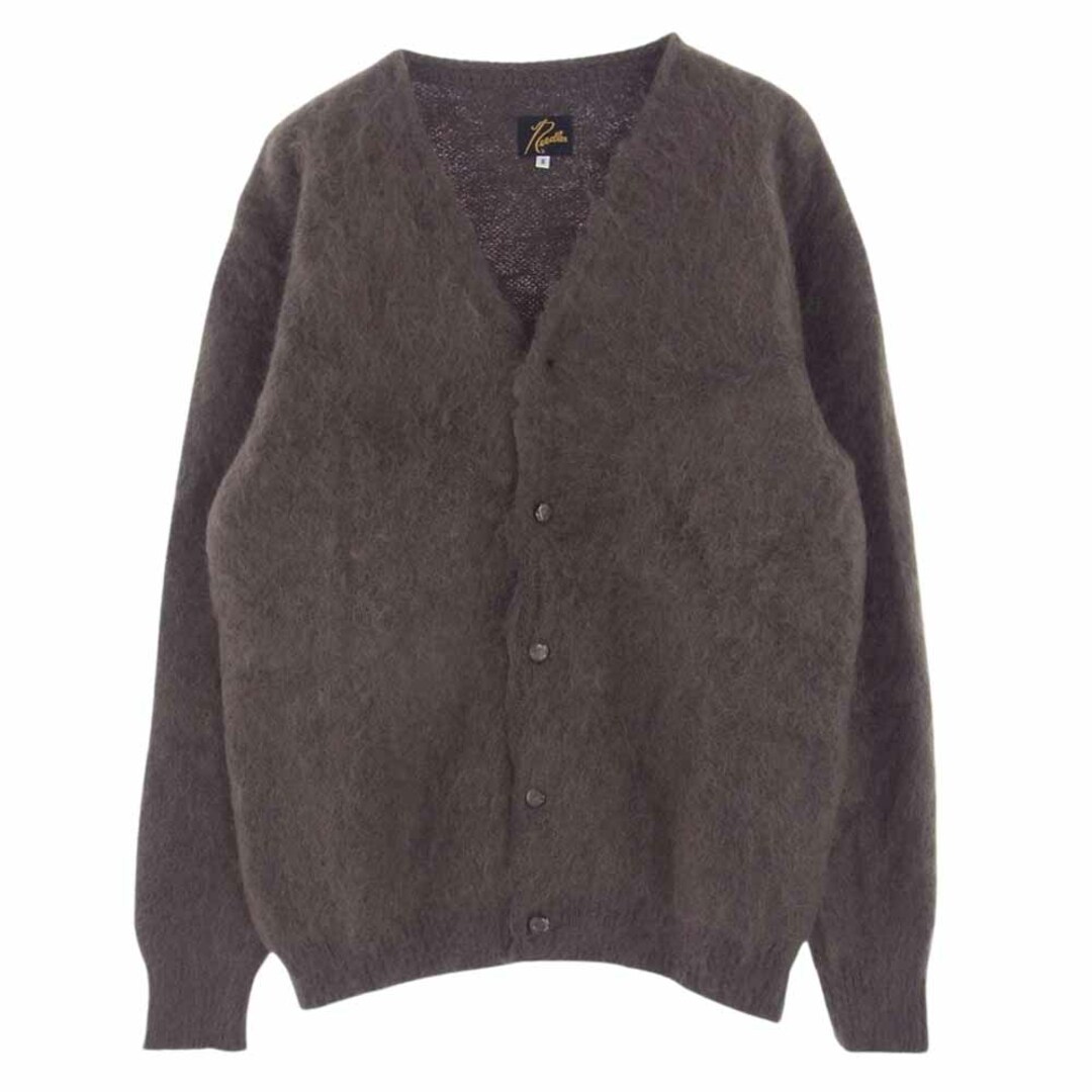 Needles ニードルス カーディガン 22AW LQ276 Mohair Cardigan Solid モヘア カーディガン ブラウン系 S