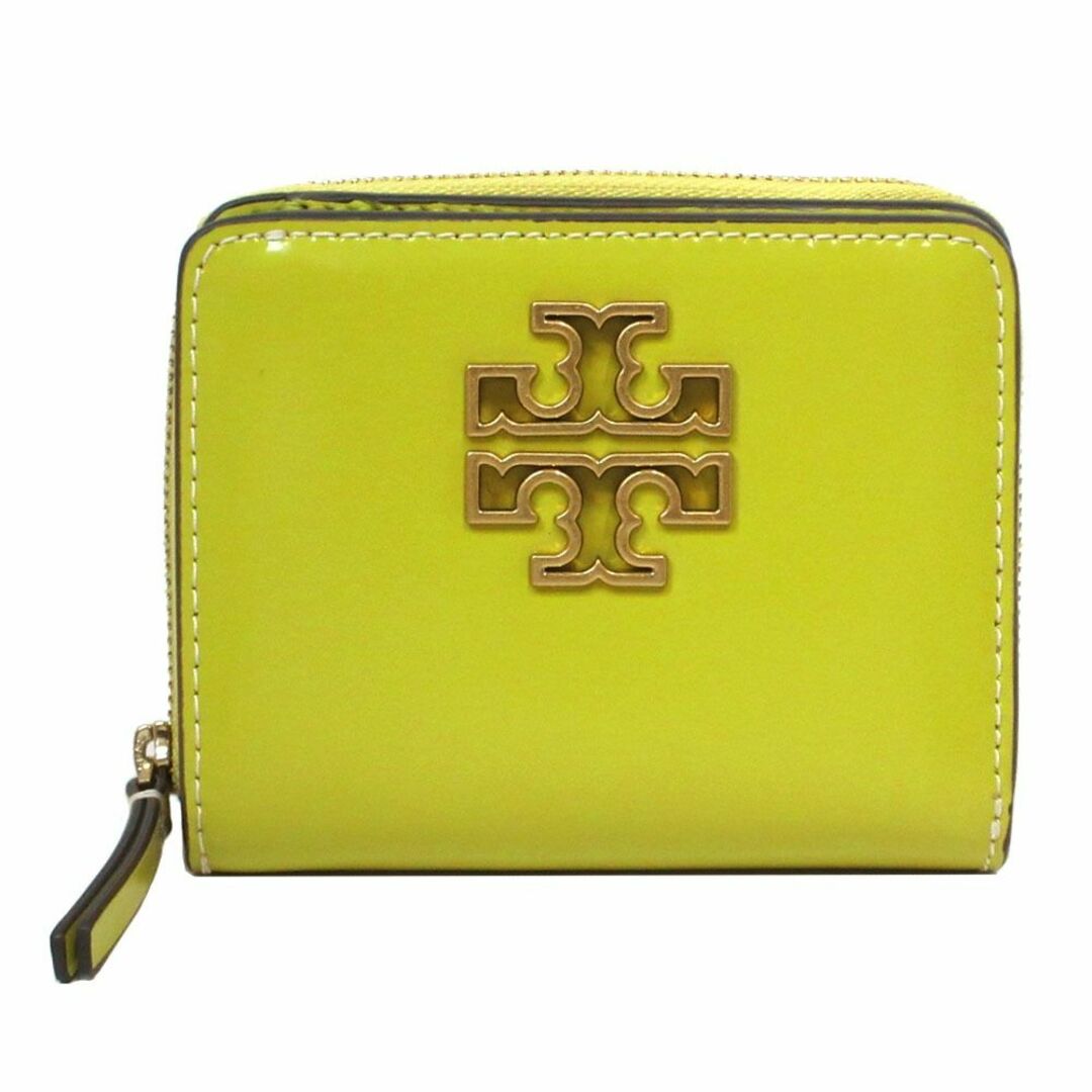 【新品】トリーバーチ 財布 二つ折り財布 TORY BURCH ブリテン パテント フォルダブル ウォレット 147641 アウトレット レディース