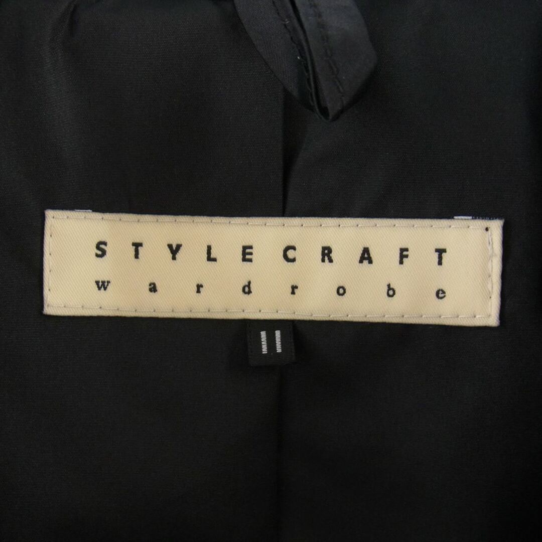 スタイルクラフト ワードローブ STYLE CRAFT WARDROBE コート WADDED COAT 中綿 コート ブラック系