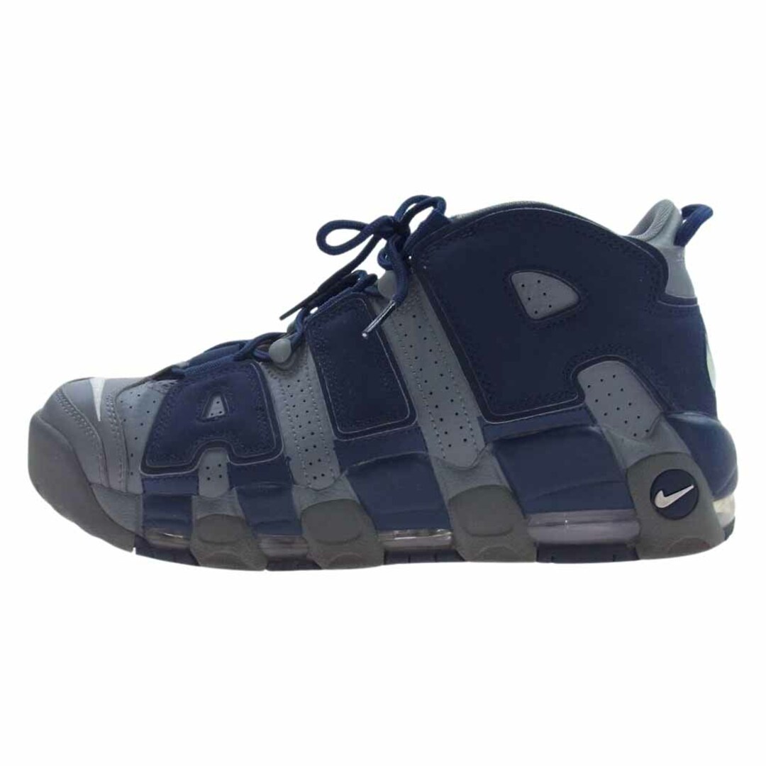 NIKE ナイキ スニーカー 921948-003 Air More Uptempo 96 Cool Grey/White/Midnight Navy エアモアアップテンポ スニーカー  ネイビー系 27.5cm