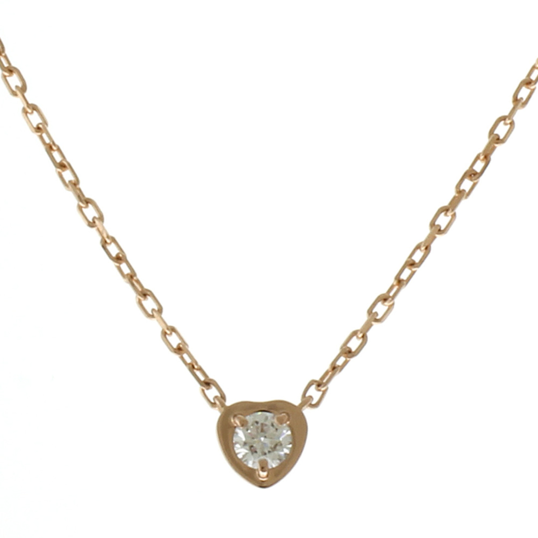 カルティエ CARTIER ネックレス K18ピンクゴールド ダイヤモンド