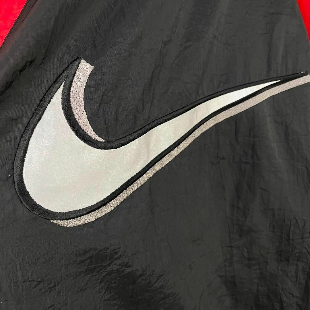 NIKE - 超激レア 90s ナイキ 中綿 ナイロンジャケット デカロゴ