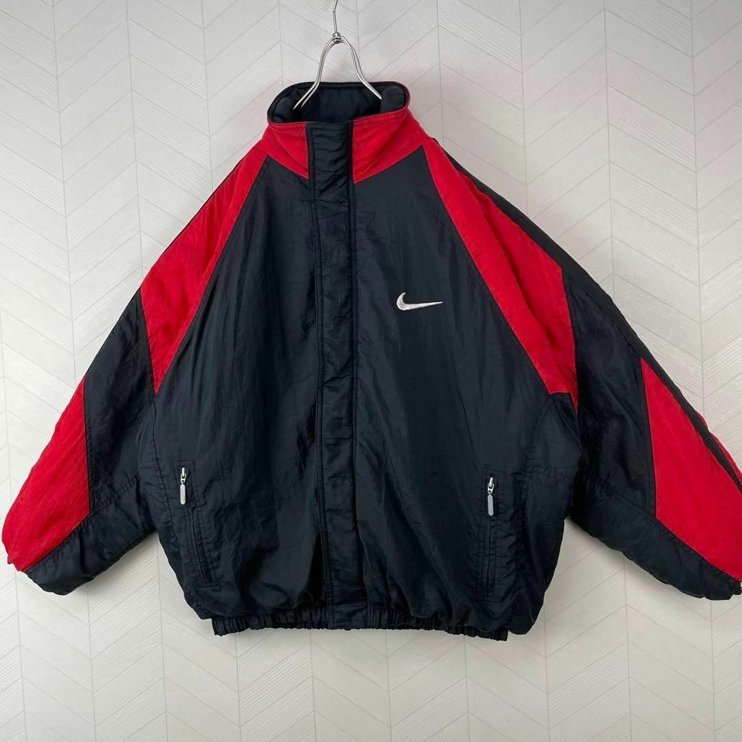 超希少 90s ビンテージ NIKE オーバーサイズ 中綿 ナイロン ジャケット