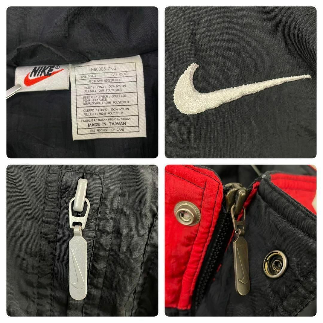NIKE - 超激レア 90s ナイキ 中綿 ナイロンジャケット デカロゴ