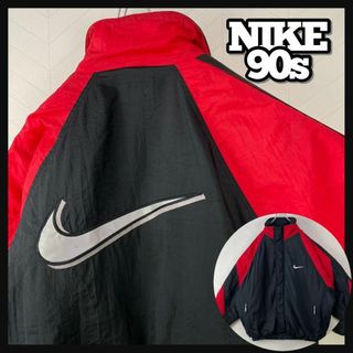 超希少 90s ビンテージ NIKE オーバーサイズ 中綿 ナイロン ジャケット