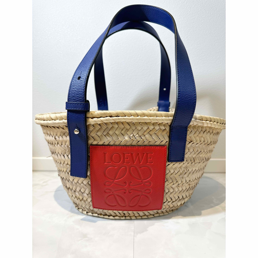 限定カラー! LOEWE☆ロエベ バスケット かごバッグ ハンドバッグ