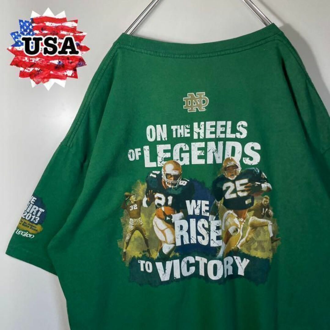 USA IMPORT❗️】2XL アメフト プリントロゴ ビッグシルエットの通販
