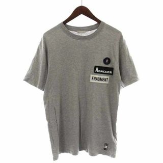 モンクレール(MONCLER)のMONCLER GENIUS 7 FRAGMENT Tシャツ 半袖 S グレー(Tシャツ/カットソー(半袖/袖なし))