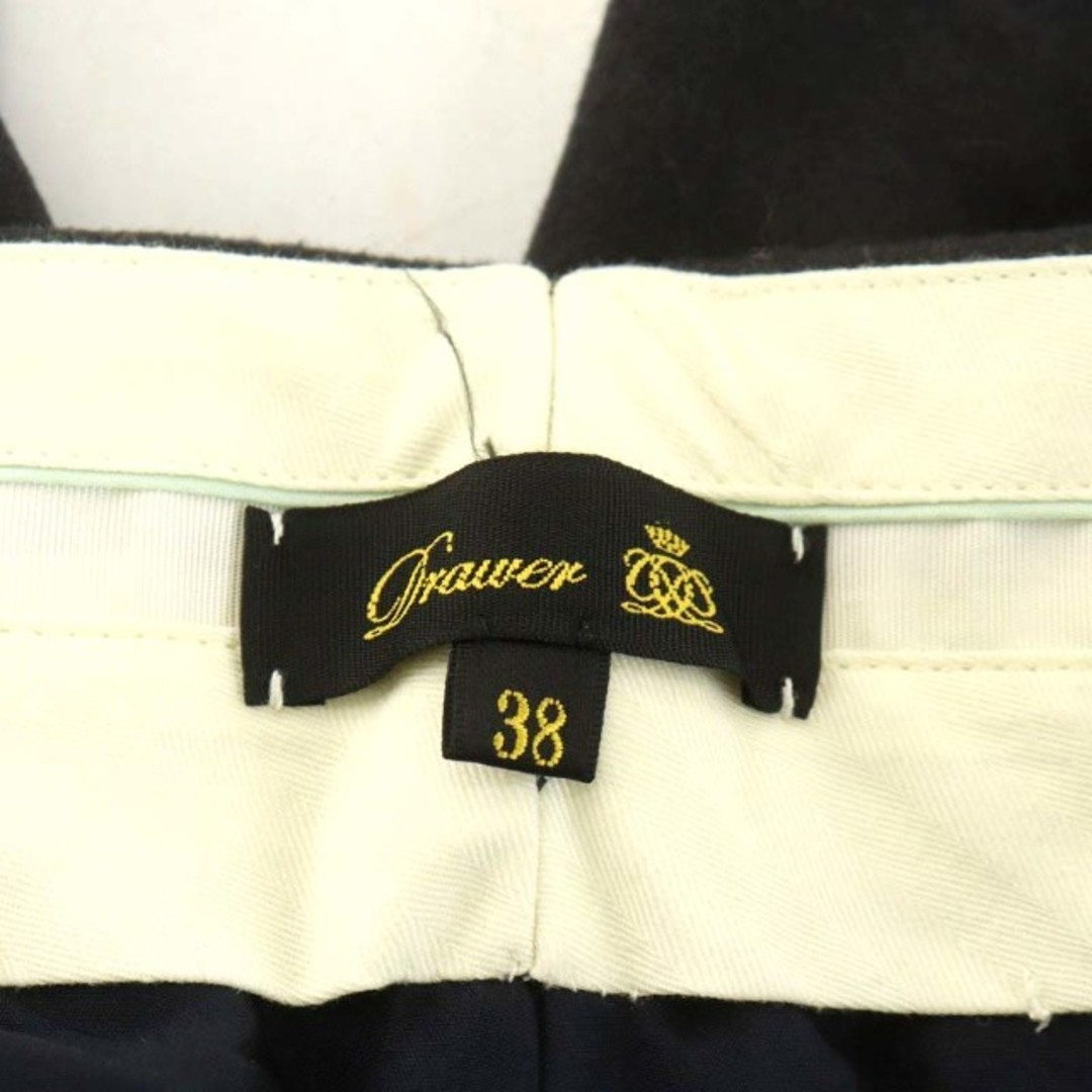 Drawer(ドゥロワー)のDrawer 21AW スラックス パンツ ウール シルク 絹 38 M グレー メンズのパンツ(スラックス)の商品写真
