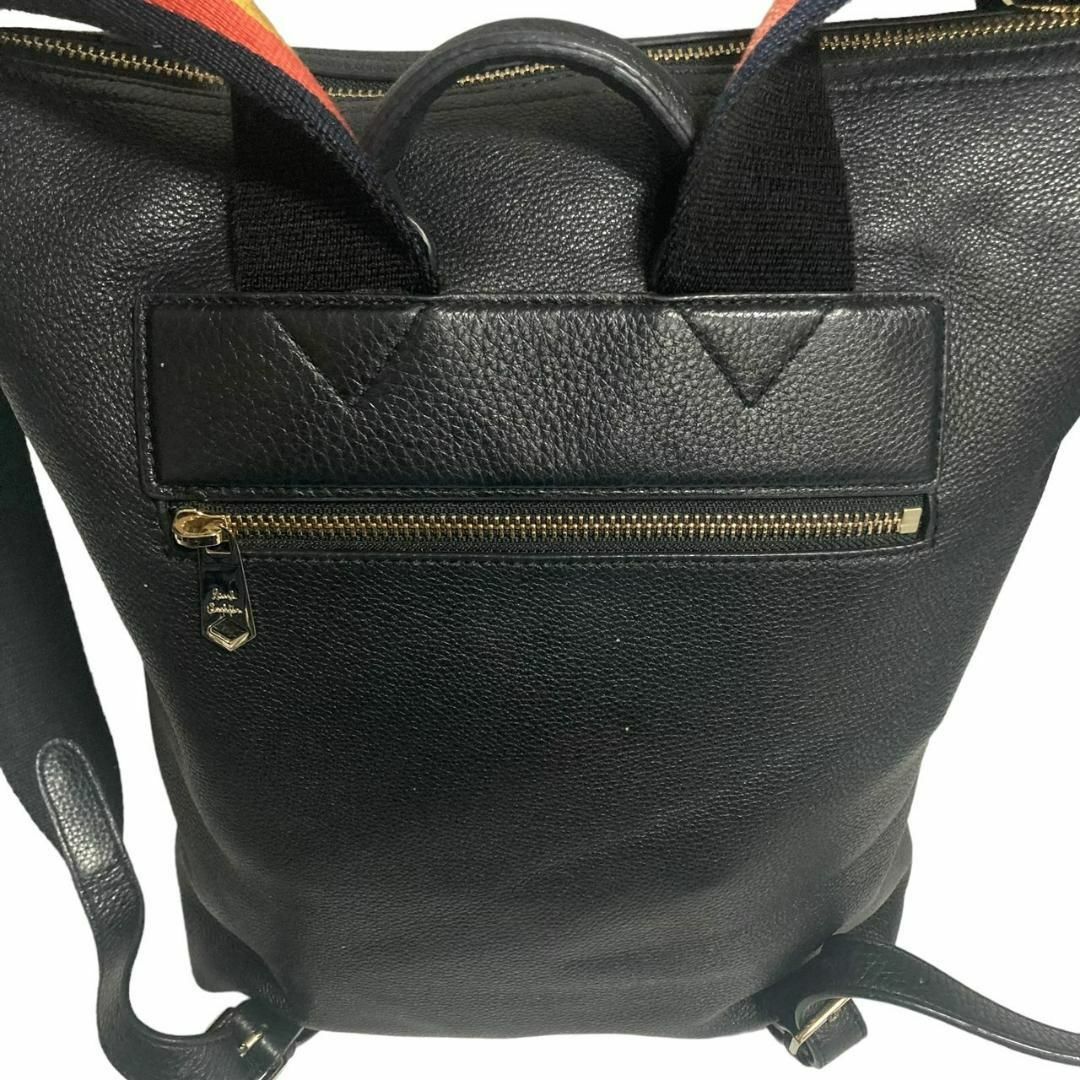 廃盤希少】【極美品】 ポールスミス リュック 本革 Paul Smith-