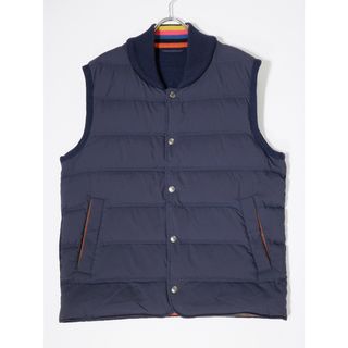 ポールスミス(Paul Smith)のPAUL SMITHポールスミス メインライン アーティストストライプ ミックスアップダウンベスト【L】【MJKA72830】(その他)