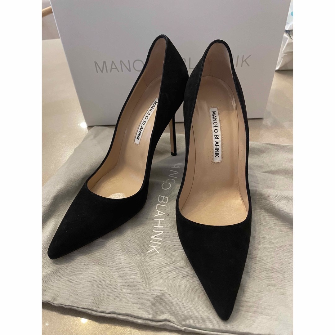 ひろ_パンプス新品そっくりさん⭐マノロブラニクMANOLO BLAHNIK レース