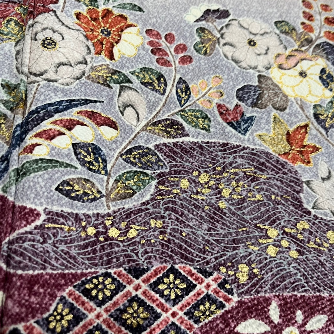 訪問着 美品 名品 身丈156.5cm 裄丈63cm 正絹 - 着物