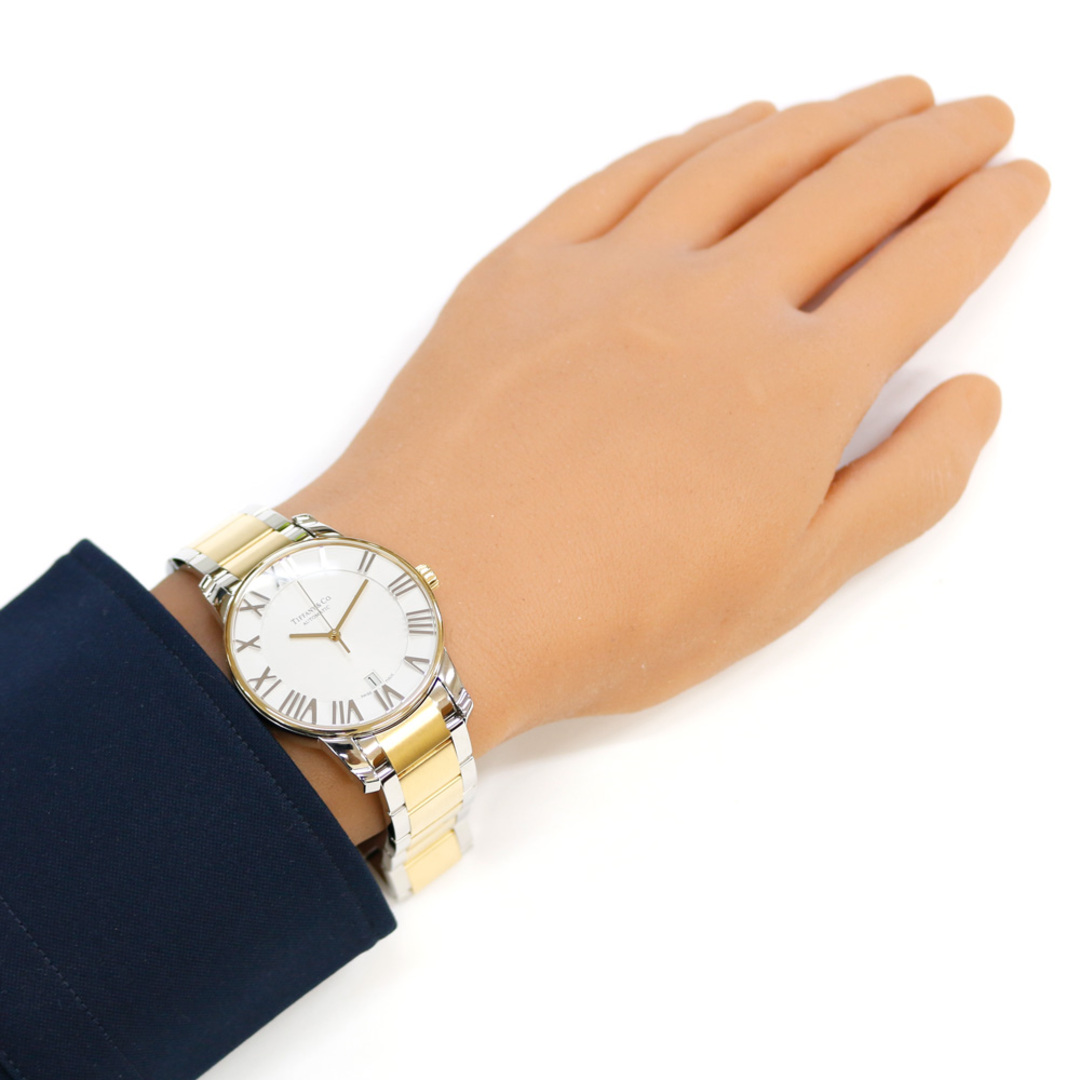 ティファニー アトラスドーム 腕時計 時計 ステンレススチール Z1800.68.15A21A00A クオーツ メンズ 1年保証 TIFFANY&Co.