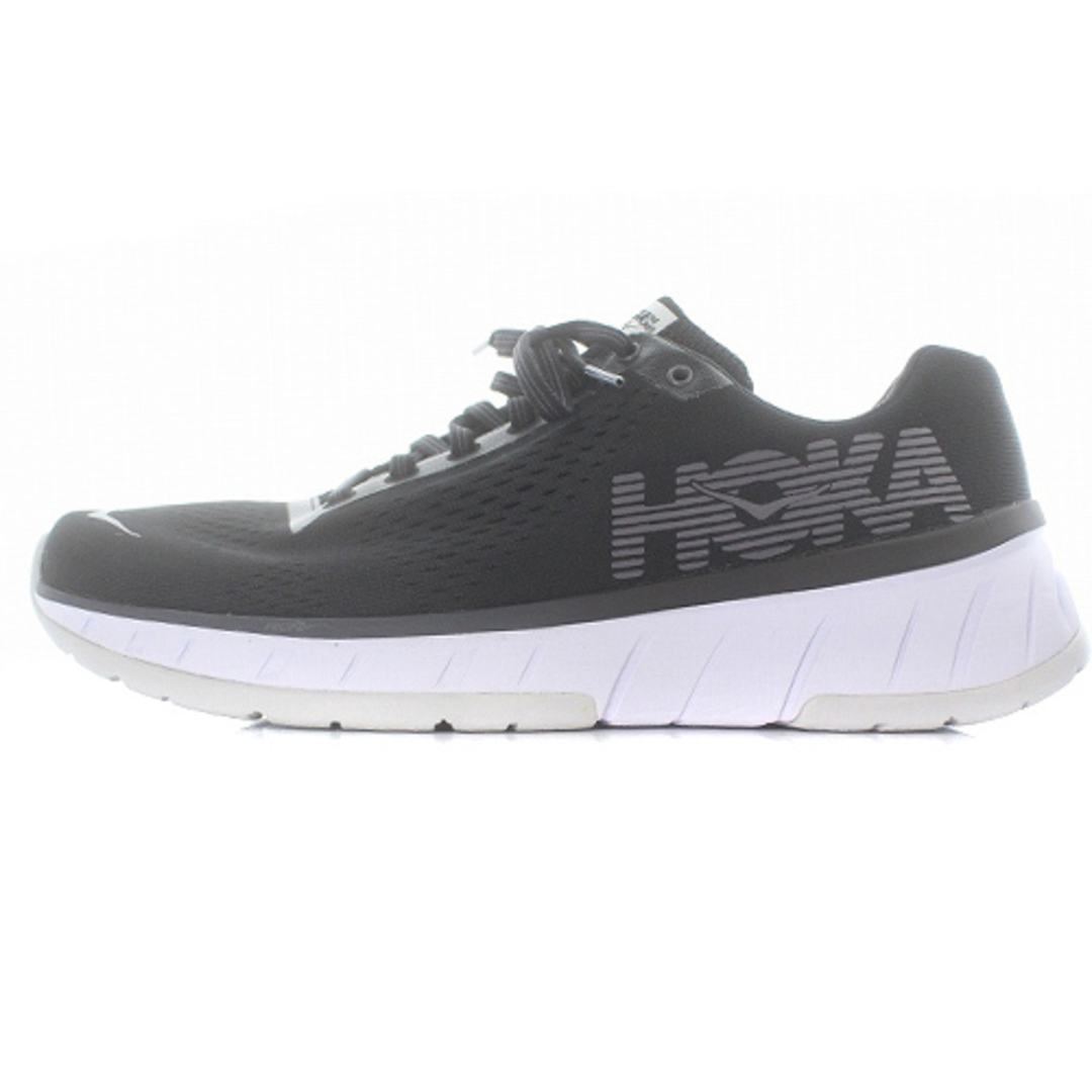 HOKA ホカオネオネ ローカット スニーカー ロゴ 27cm 黒